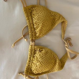 Yellow bikini